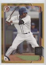 2015 Bowman Draft Gold 21/50 Derek Hill #85 4h5