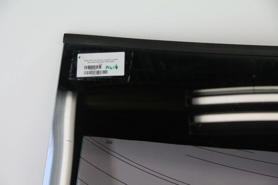 Infiniti G37 SEDAN 09-13 Rear Back Glass Windshield 79700-JK600, OEM, 2008, 2009 - Imagem 3 de 4