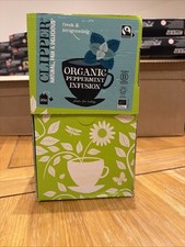 Clipper Organic Peppermint Tea Bags | 250 Individually Wrapped Infusion Teabags 0.06 per strip