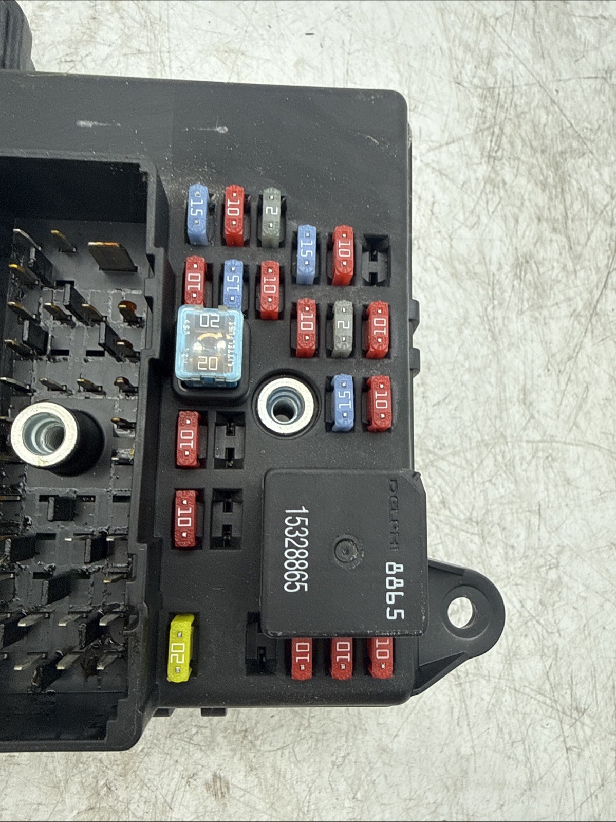 05-13 CHEVROLET CORVETTE C6 BODY CONTROL MODULE FUSE BOX BCM OEM