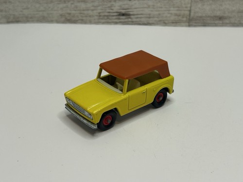 Vintage Matchbox Series Yellow / Brown ‘1969 Field Car • By Lesney • Made in Eng