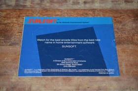 Nintendo NES Spy Hunter Instruction Manual Booklet