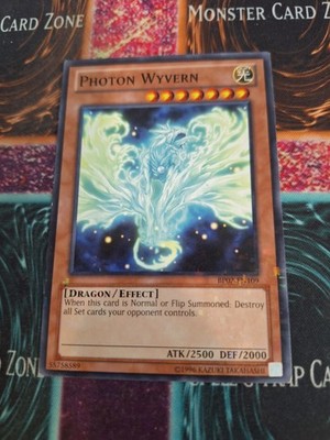 Yugioh Photon Wyvern BP02-EN109 Shatterfoil Rare Unlimited Near Mint