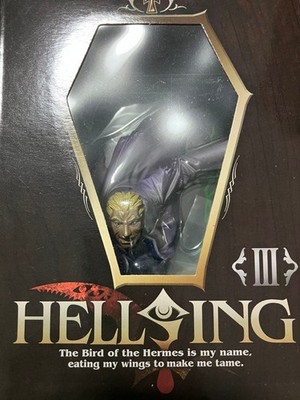 HELLSING Father Anderson Figur Initial Limited Edition ungeöffnet versiegelt