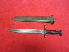 US WWII Original Cut-Down Spearpoint  UFH 1943 W/Scabbard