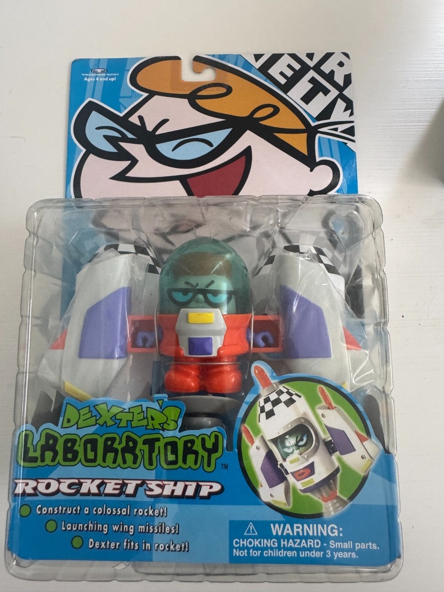 Ult. Cartoon Network Dexter's Laboratory Walking Robot Playset