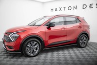 Seitenschweller Ansatz FüR Kia Sportage Gt-Line Mk5 Schwarz Hochglanz Schweller