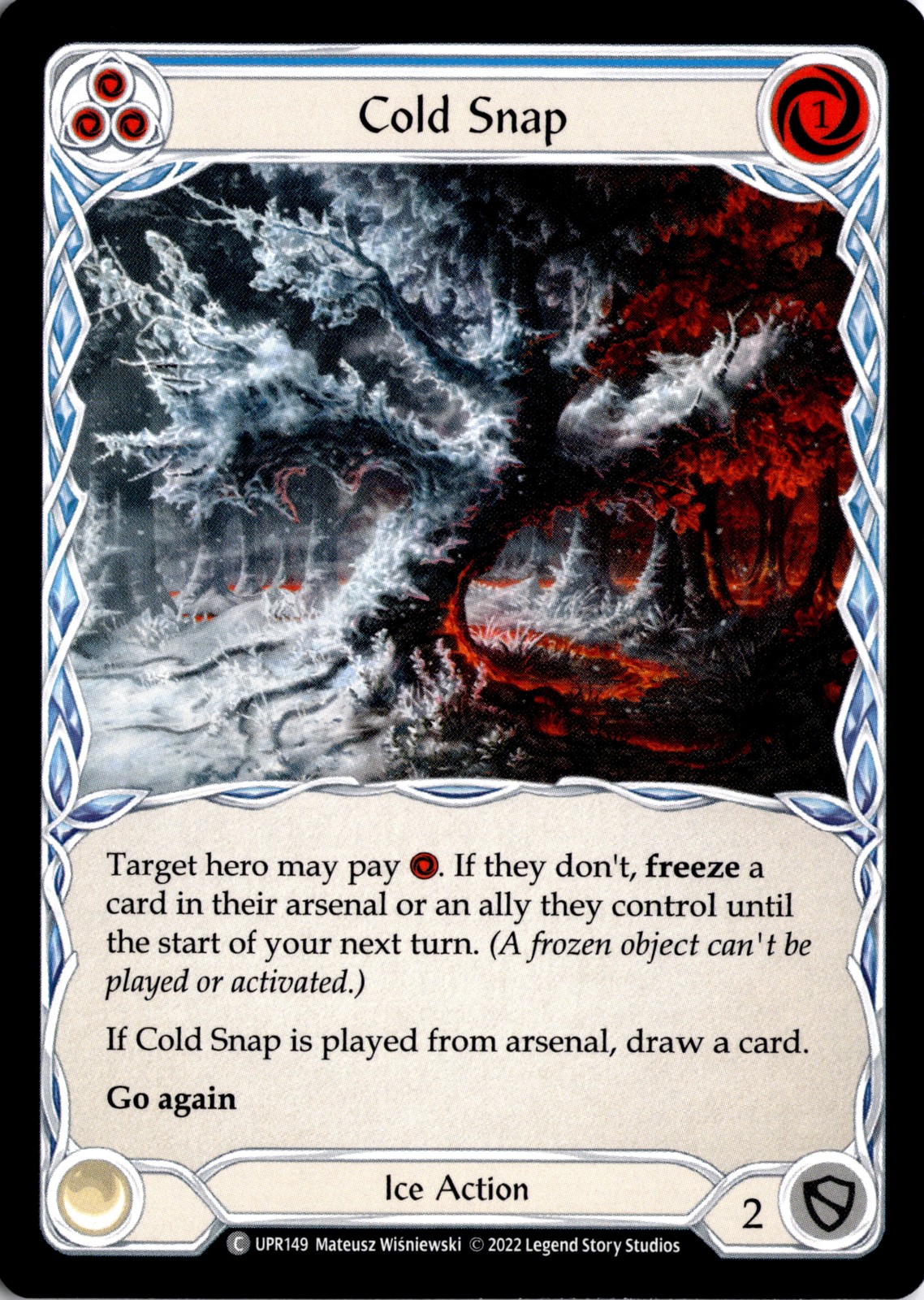 Cold Snap (Blue) / Uprising UPR149 / NM Common / EN