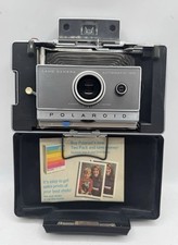 Vintage Polaroid Land Camera Automatic 100 in Case W/Instruction Book UNTESTED