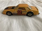 Vintage 1980 Hot Wheels Diecast 1/64 Yellow Dodge Mirada Stocker#10 Goodyear