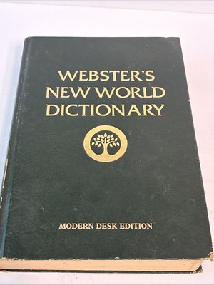 Editor David B. Gurainik. Webster's New World Dictionary. Hardcover Book 1979