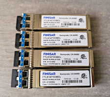 4X Finisar FTLX1471D3BCL 10Gb LR 1310NM 10KM SFP + nadajnik-odbiornik 10000BaseLC pojedynczy