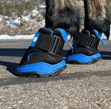 EasyCare Easyboot Rx2 Horse Boot, Black/Blue, Size 6, Sold Separately, OpenBox