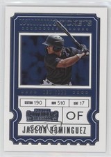 2020 Panini Contenders Winning Tickets Jasson Dominguez #WT-1 4z8