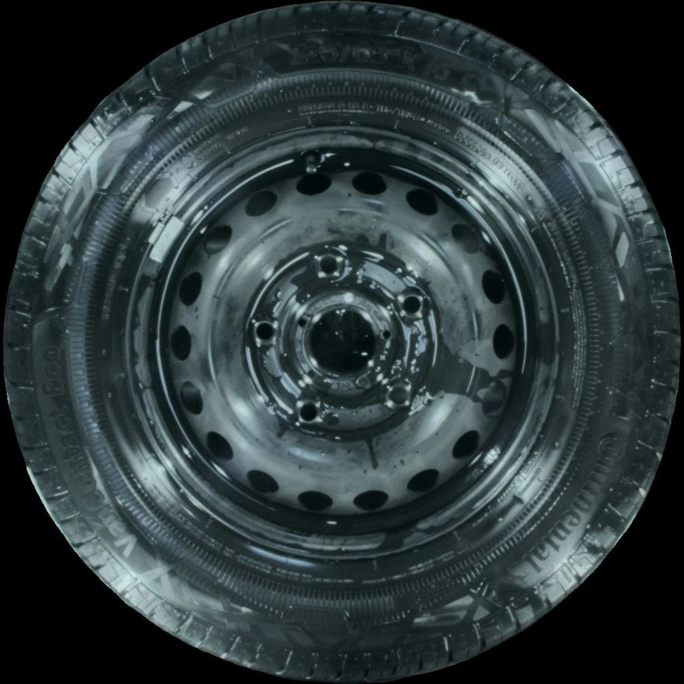 235/65 R16 Sommerreifen Ford Transit 16 Zoll Stahlfelgen Komplettsatz 6-7mm - Bild 2 von 4