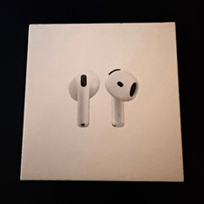 Apple AirPods 4 Bluetooth Wireless In-Ear Earbuds w/ Charging Case, White