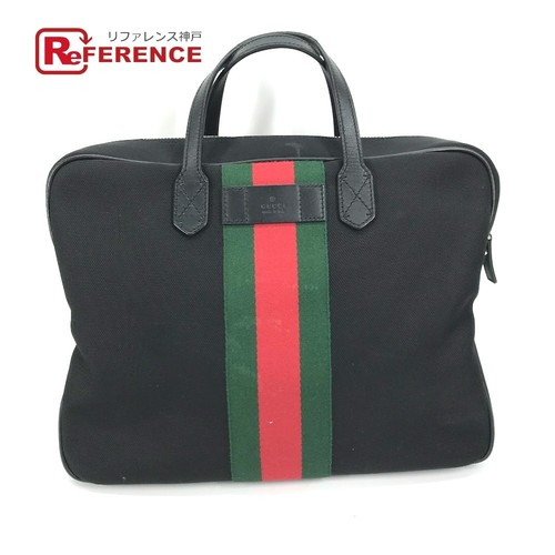Excellent Condition GUCCI 630922 Business Bag Handbag Shoulder Bag Sherry Line T
