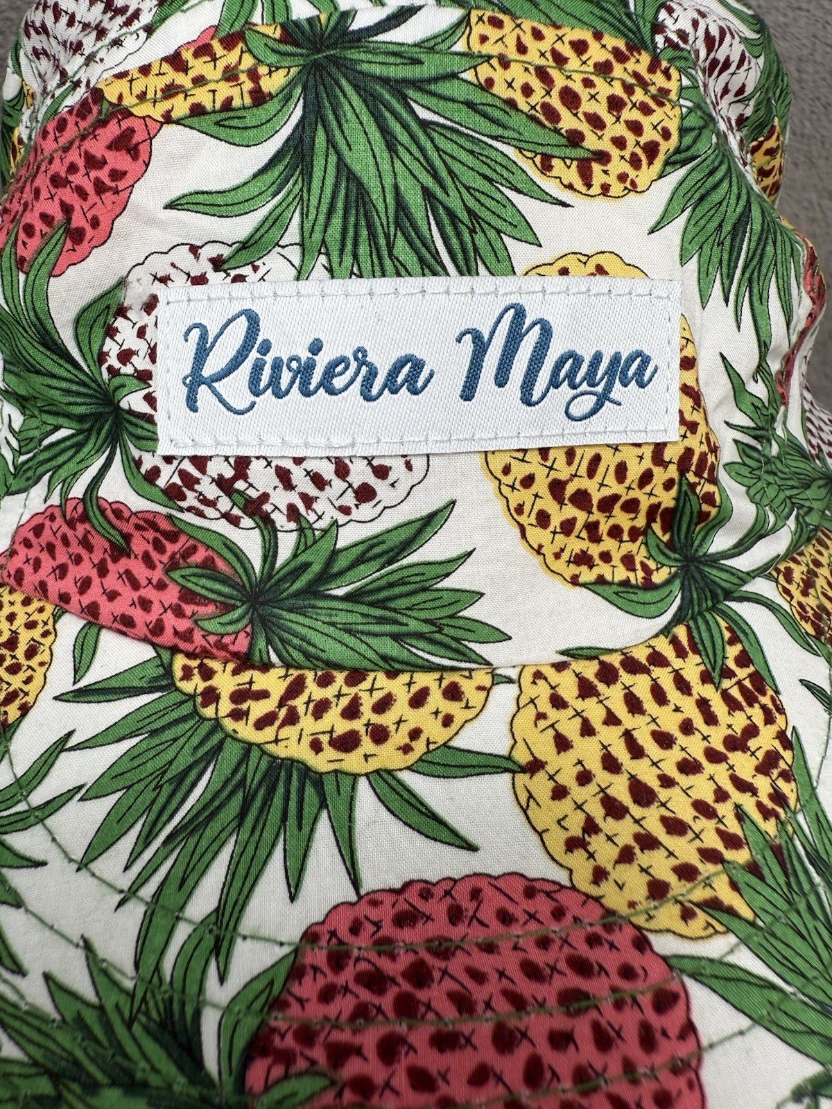 Morpho Pineapple Hat Cap Strap Back  Cotton Adjus… - image 2