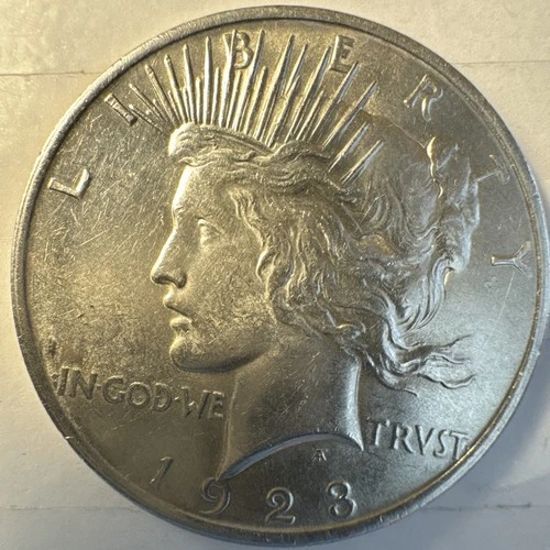 1923-P Philadelphia $1 Peace Silver Dollar Brilliant Uncirculated US Coin