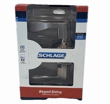 Schlage Accent Keyed Entry Door Lever KNOB F51 V ACC 619 - FAST SHIPPING