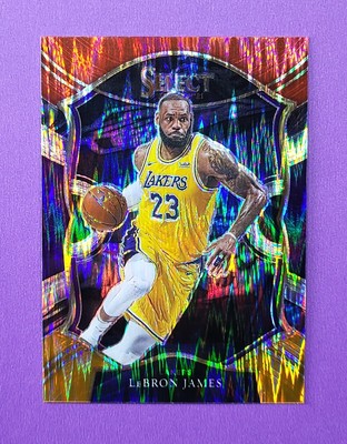 2020-21 Panini Select | *SHIMMER TRI-COLOR* PRIZM #23 | LEBRON JAMES