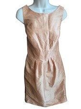 ~ Alfred Sung Boatneck Sheath Dress ~ Pearl Pink ~ Size 8