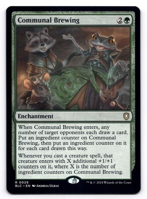 Communal Brewing NM Commander: Bloomburrow 29 MTG Regular