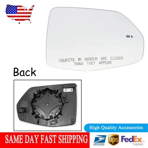 FOR Cadillac XT5 20-23 Passenger Right Side Mirror Glass Heated W/Blind Spot New