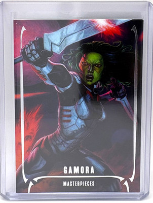 2024 Skybox Marvel Masterpieces Nahuel Grego Gamora /1499 #49 Guardians Galaxy