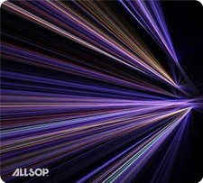 Allsop NatureSmart Image Mousepad - Tech Purple Stripes - 30600 