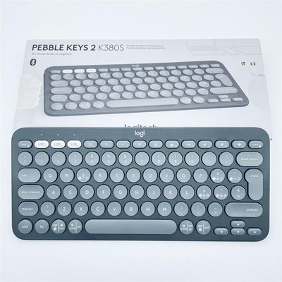 Logitech Pebble Keys 2 K380s   italienisches QWERTZ-Layout, Graphit