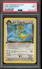2000 Pokemon Team Rocket 1st Edition #22 Dark Dragonite PSA 9