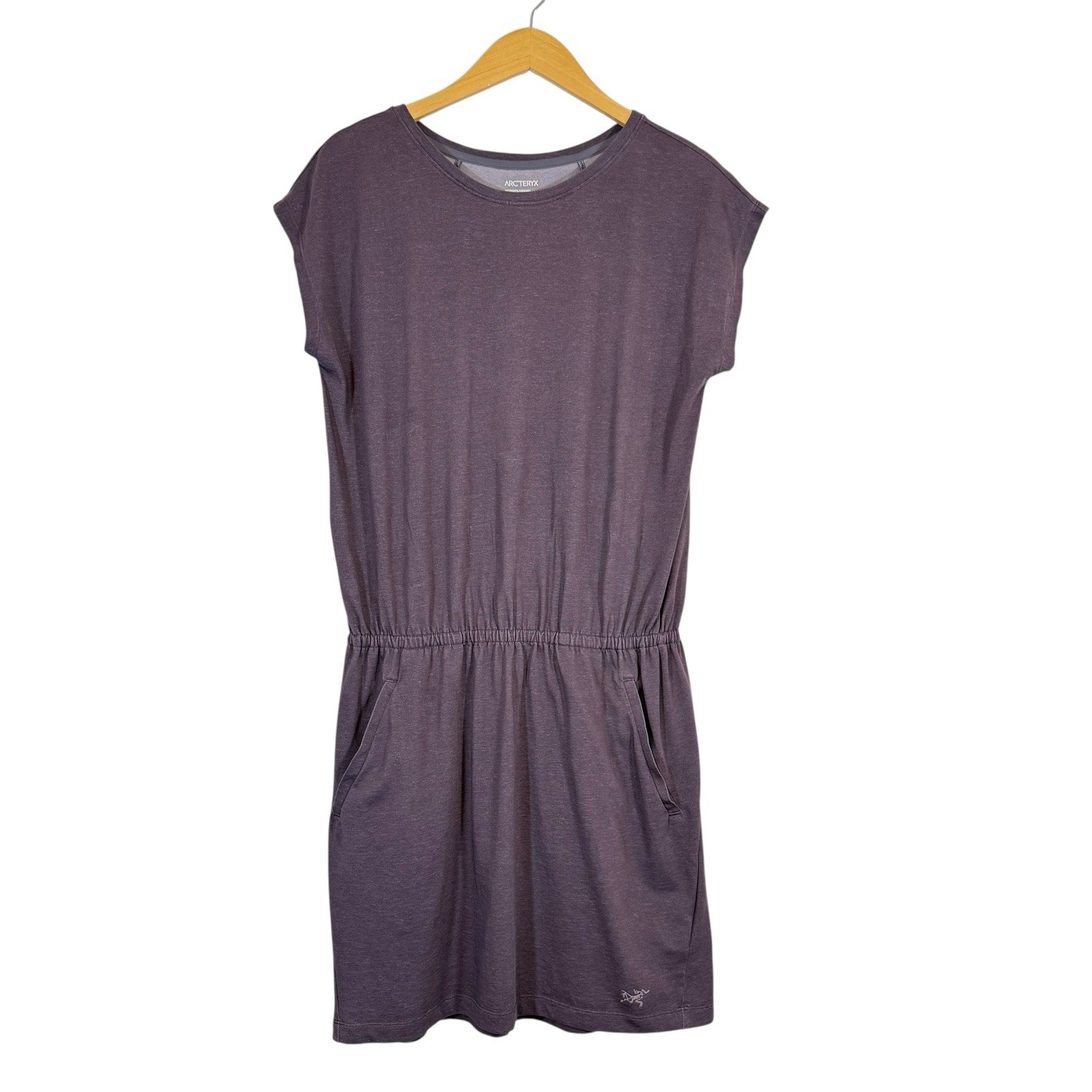 ARC'TERYX Abito donna Arc’teryx Ardena piccolo viola prugna cappuccio manica elastico in vita