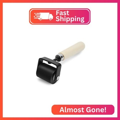 UCEC Brayer Roller for Printmaking   Wooden Handle Durable Wood Glue Roller, Pai