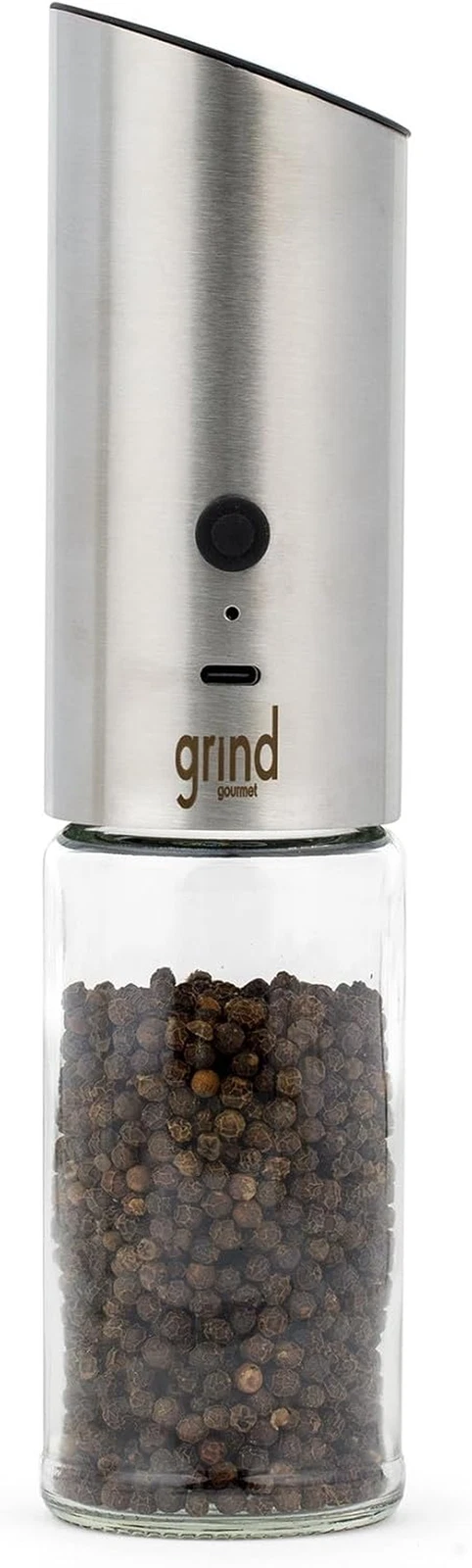 Automatic Electric Salt or Pepper Grinder Mill, Gravity Activated Pepper Grinder