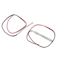 2X 10Cm 12V Blanc 6 LED 5630 SMD LumièRes de Bande pour Voiture Bateau Mote8985