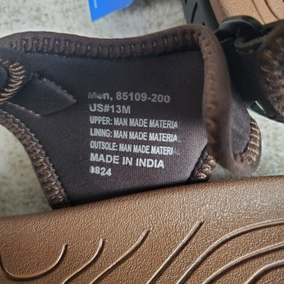 Nunn Bush Laguna Mens Fisherman Sandals Sz 13 M Brown Brun  display picture 1