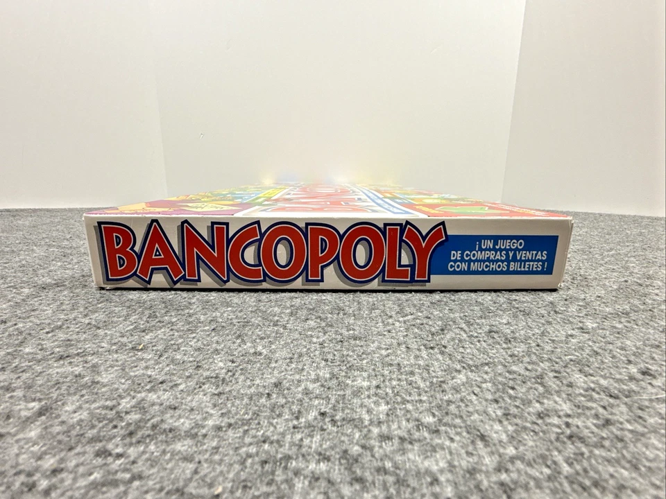 VTG 2004 Bancopoly Guatemalan Monopoly Game Metta Spanish Open Box Unused OOP - Image 4 of 4