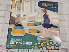 Playtopia Stacking Stepping Stones Play Equipment - 5pc NIB