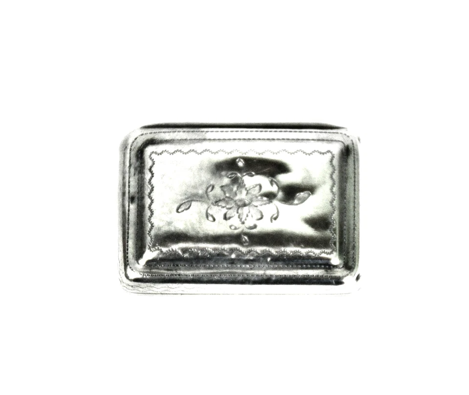 Antigua vinarigreta de plata de ley 1813 de T. Simpson & Son Foto 3 de 4