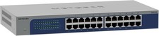 Netgear 24-Ports Rj45 Gigabit Ethernet Unmanaged Network Switch, 24 Gbps - Gray