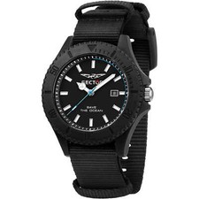 Orologio Uomo SECTOR SAVE THE OCEAN R3251539002 Tessuto Nero Sub 50mt FIV