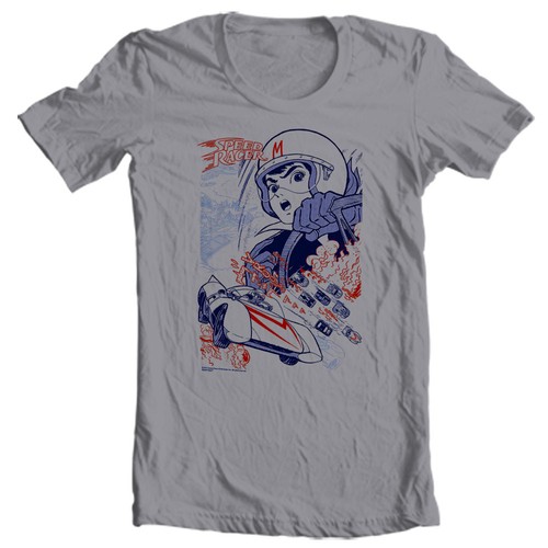 Speed Racer T-shirt retro design men's 