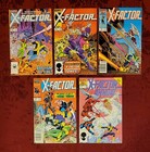 X-Factor 1-4 + Annual 1 Lot Of 5 Marvel Comics Original X-Men 1986 Cyclops Beast