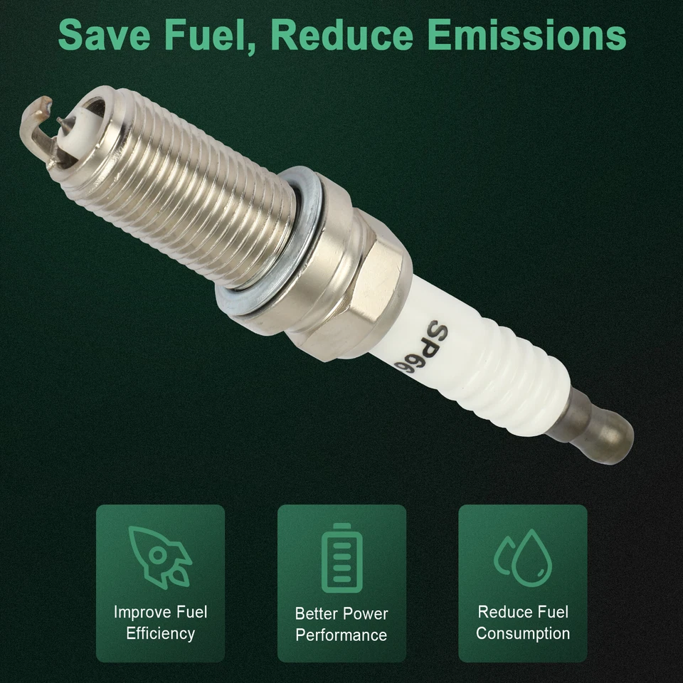 6x bujías de iridio y platino para Toyota Sienna 2007-2016 3,5 L V6 Foto 4 de 4