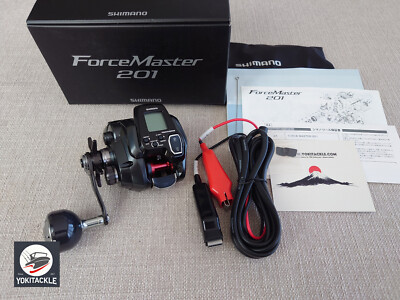 Shimano 21 Force Master 201 Electric Reel LEFT Hand Shipping from