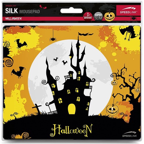 Speedlink Tapis De Souris Fin Motif Halloween Château - Photo 2/2