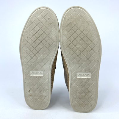 Vince Acker Tan Sued Slip on Shoes- Size 8M Vince Tan Suede Leather Casual Slip On Sneaker Acker Shoes  main image 4