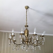 UTILE COMPLEMENTO D'ARREDO_LAMPADARIO MOLTO DECORATIVO_BELLE DIMENSIONI_ANNI '60