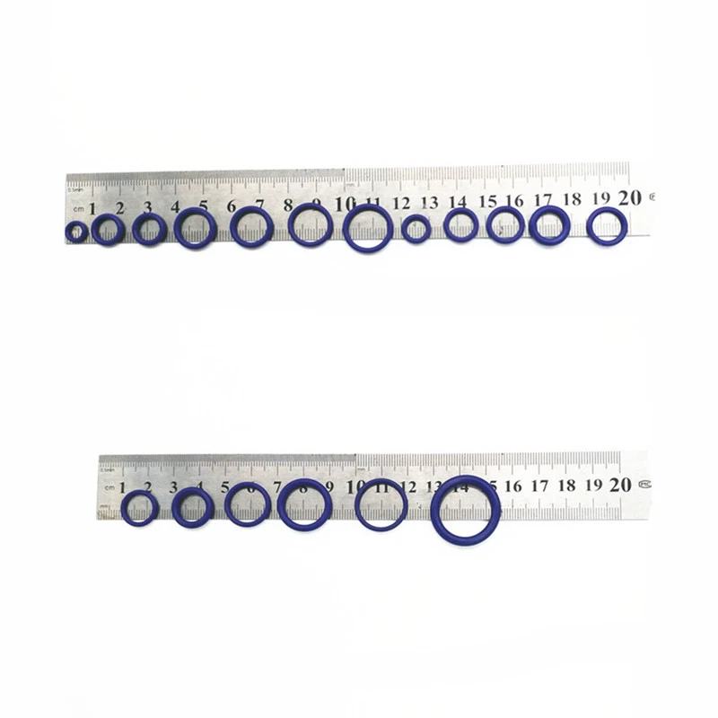 Universal Car 265 Pcs O-Ring Rubber Seals Washers Air Conditioning Plumbing Kit - Image 4 of 4